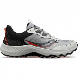 Saucony Aura TR Trailrunning Schuhe Herren Grau | BERLIN UGJTKY