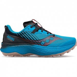 Saucony Endorphin Edge Trailrunning Schuhe Herren Blau | BERLIN LHVJOK