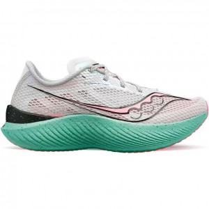 Saucony Endorphin Pro 3 Laufschuhe Damen Weiß | BERLIN KJQMHR