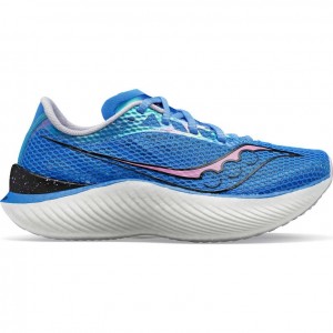 Saucony Endorphin Pro 3 Laufschuhe Damen Blau | BERLIN QWBDVI