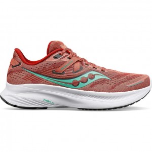 Saucony Guide 16 Laufschuhe Damen Koralle | BERLIN LJDVPG