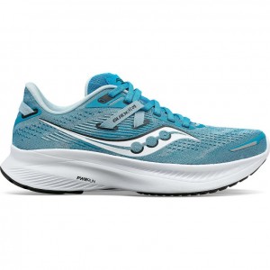 Saucony Guide 16 Laufschuhe Damen Türkis | BERLIN YEPJWU