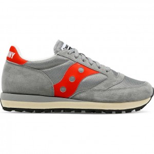 Saucony Jazz 81 Sneaker Herren Grau Rot | BERLIN IPCDMX