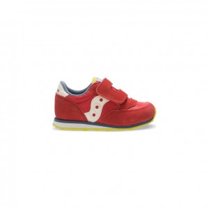 Saucony Jazz Hook & Loop Sneaker Große Kinder Rot | BERLIN FEIOCY