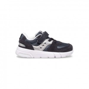 Saucony Jazz Lite 2.0 Sneaker Kleine Kinder Schwarz Silber | BERLIN RSVPLT