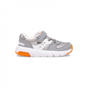 Saucony Jazz Lite 2.0 Sneaker Kleine Kinder Grau | BERLIN PMUTJG