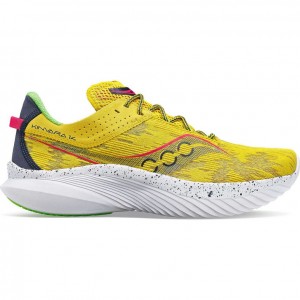 Saucony Kinvara 14 Laufschuhe Damen Gelb | BERLIN FXWLOR