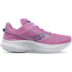 Saucony Kinvara 14 Laufschuhe Damen Lila | BERLIN IWEKDB