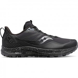 Saucony Peregrine ICE+ 3 Laufschuhe Herren Schwarz | BERLIN OVSPEU