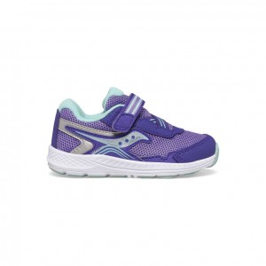 Saucony Ride 10 Jr. Sneaker Kleine Kinder Lila | BERLIN AOSEHV