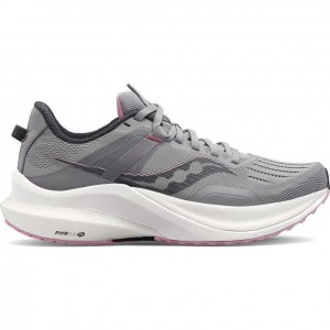 Saucony Tempus Wide Laufschuhe Damen Grau | BERLIN MGRPFB