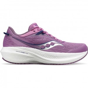 Saucony Triumph 21 Laufschuhe Damen Lila | BERLIN QORKDU