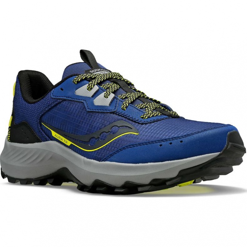 Saucony Aura TR Trailrunning Schuhe Herren Indigo | BERLIN HUSIPK