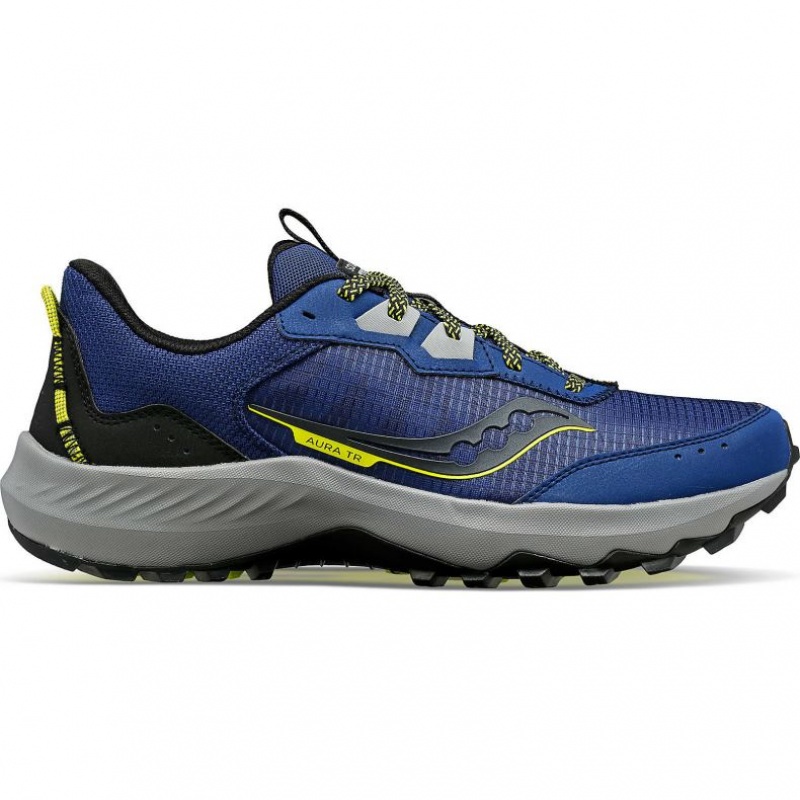 Saucony Aura TR Trailrunning Schuhe Herren Indigo | BERLIN HUSIPK