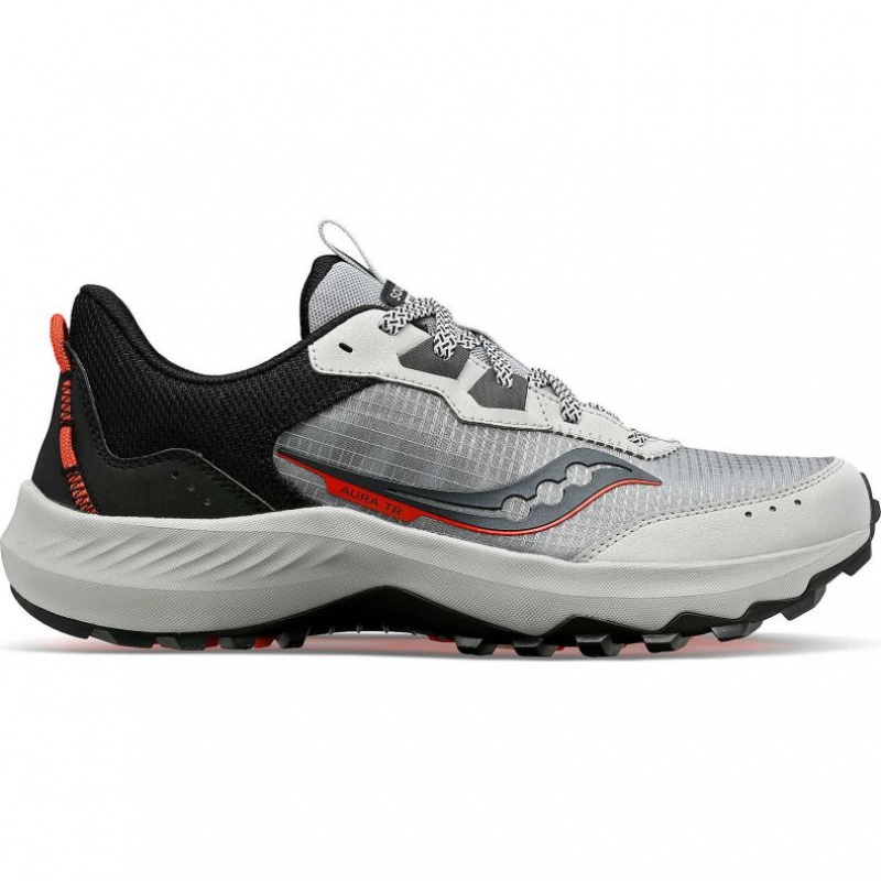 Saucony Aura TR Trailrunning Schuhe Herren Grau | BERLIN UGJTKY