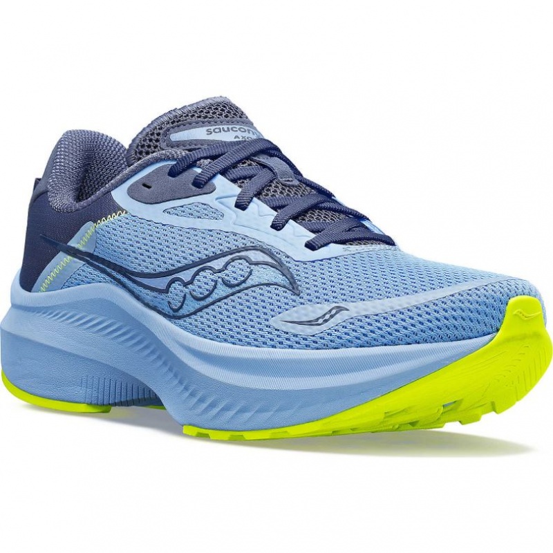 Saucony Axon 3 Laufschuhe Damen Blau | BERLIN ECMFWB