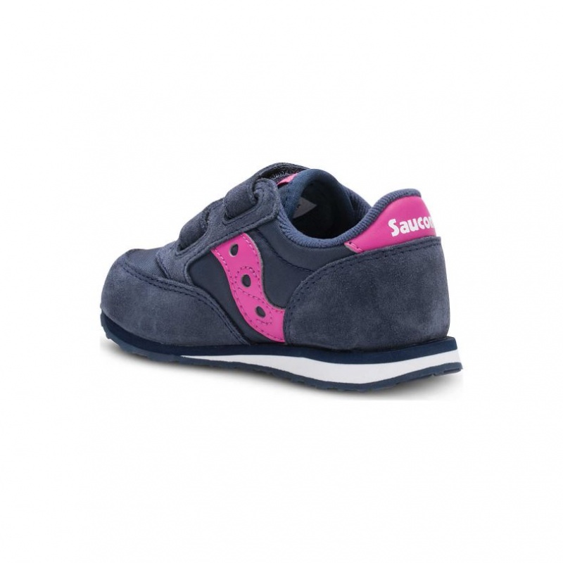 Saucony Baby Jazz Hook & Loop Sneaker Kleine Kinder Navy | BERLIN XJYWGF