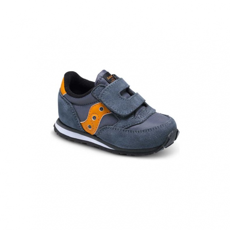 Saucony Baby Jazz Hook & Loop Sneaker Kleine Kinder Grau | BERLIN SQTMXR