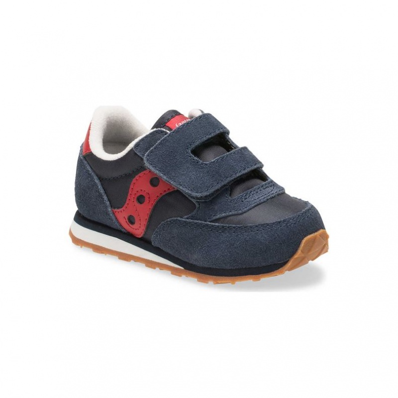 Saucony Baby Jazz Hook & Loop Sneaker Kleine Kinder Navy | BERLIN PRKWGE