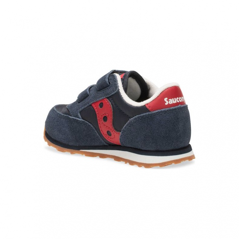 Saucony Baby Jazz Hook & Loop Sneaker Kleine Kinder Navy | BERLIN PRKWGE