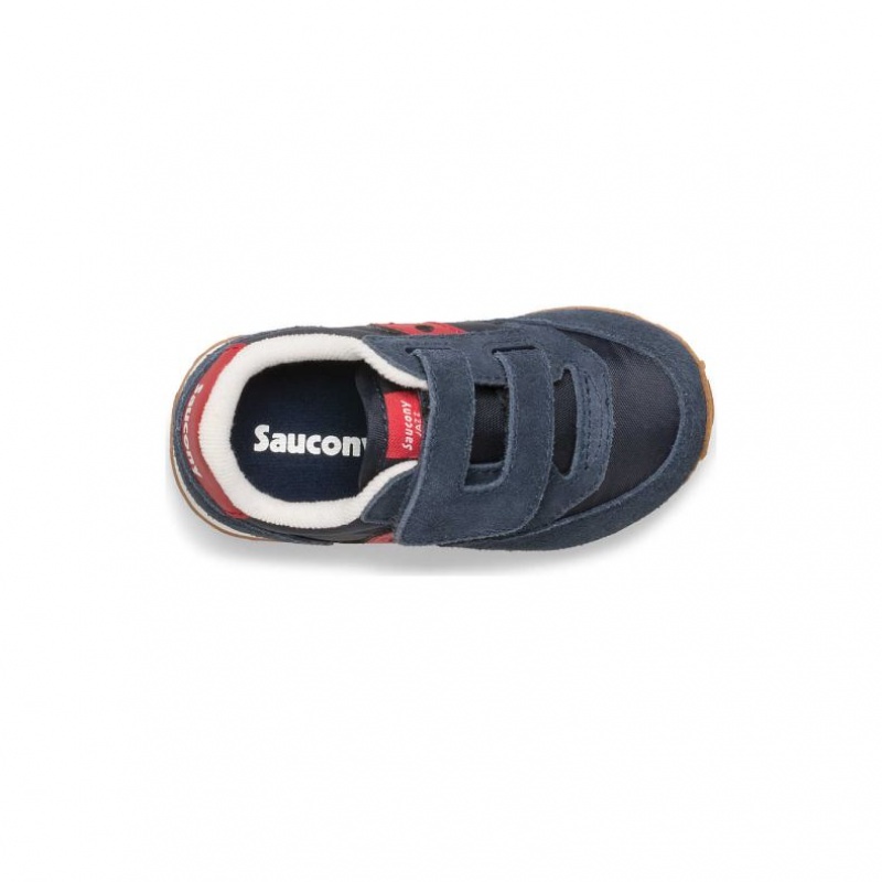 Saucony Baby Jazz Hook & Loop Sneaker Kleine Kinder Navy | BERLIN PRKWGE