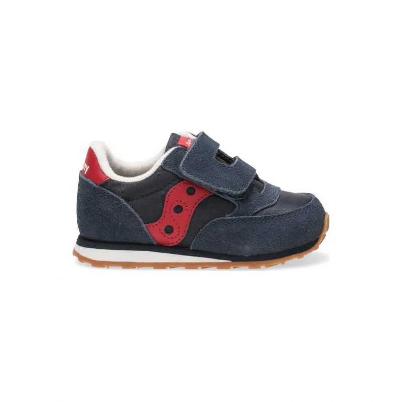 Saucony Baby Jazz Hook & Loop Sneaker Kleine Kinder Navy | BERLIN PRKWGE