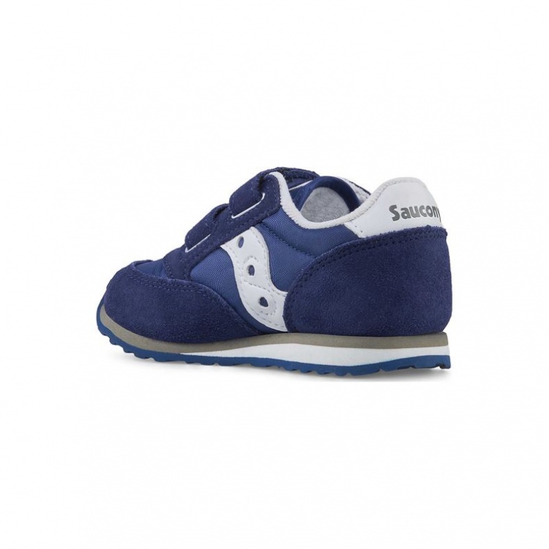 Saucony Baby Jazz Hook & Loop Sneaker Kleine Kinder Navy | BERLIN DOXSCN