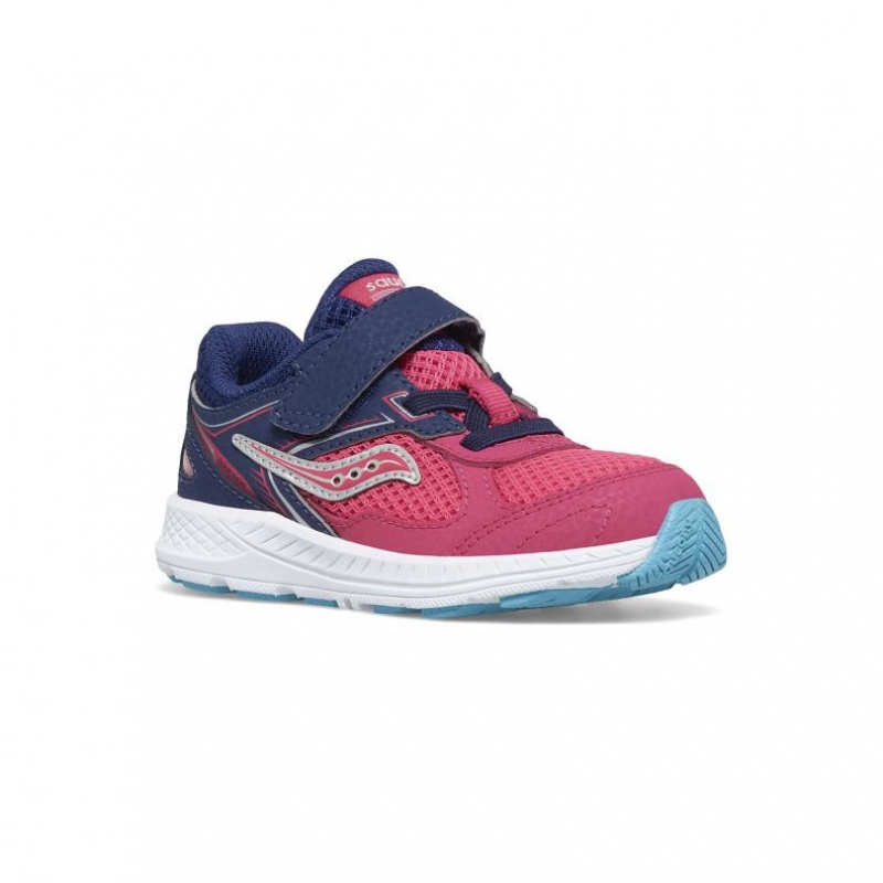 Saucony Cohesion 14 A/C Jr. Sneaker Kleine Kinder Rosa Navy | BERLIN DTFGPW