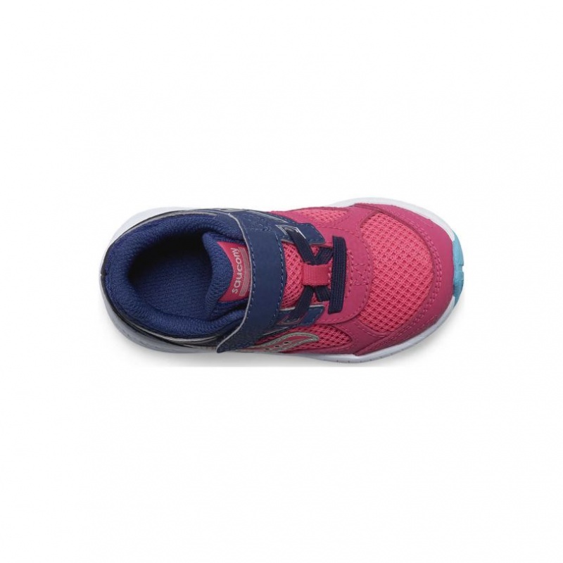 Saucony Cohesion 14 A/C Jr. Sneaker Kleine Kinder Rosa Navy | BERLIN DTFGPW