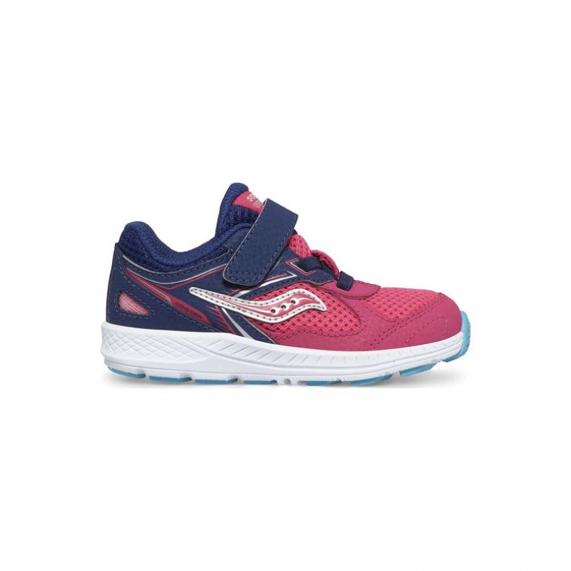 Saucony Cohesion 14 A/C Jr. Sneaker Kleine Kinder Rosa Navy | BERLIN DTFGPW