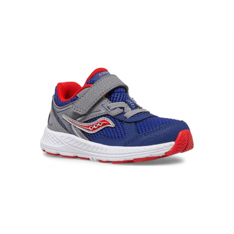 Saucony Cohesion 14 A/C Jr. Sneaker Kleine Kinder Navy Grau | BERLIN NCWZKG