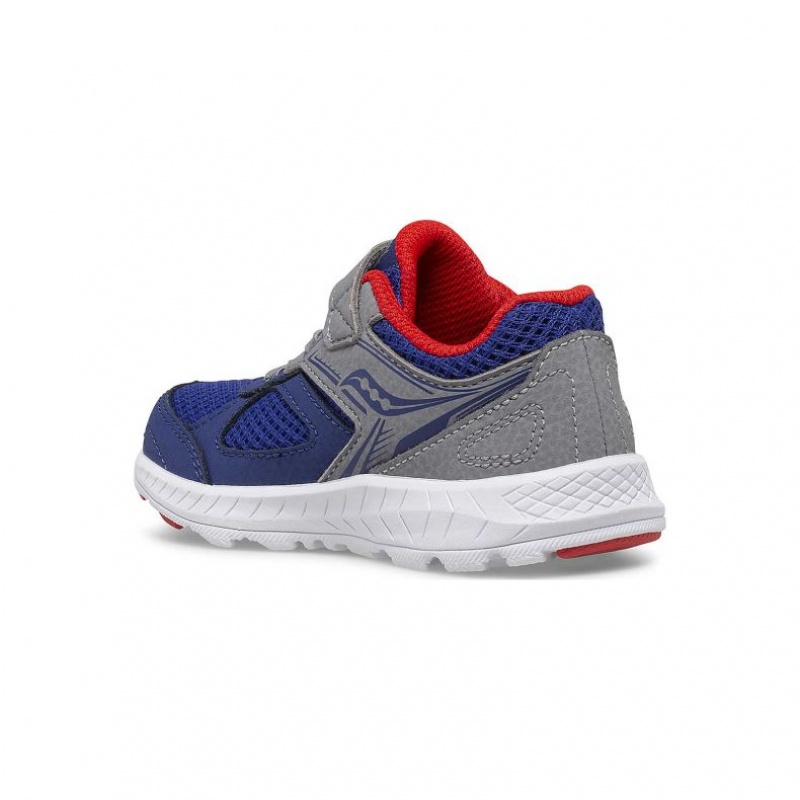 Saucony Cohesion 14 A/C Jr. Sneaker Kleine Kinder Navy Grau | BERLIN NCWZKG