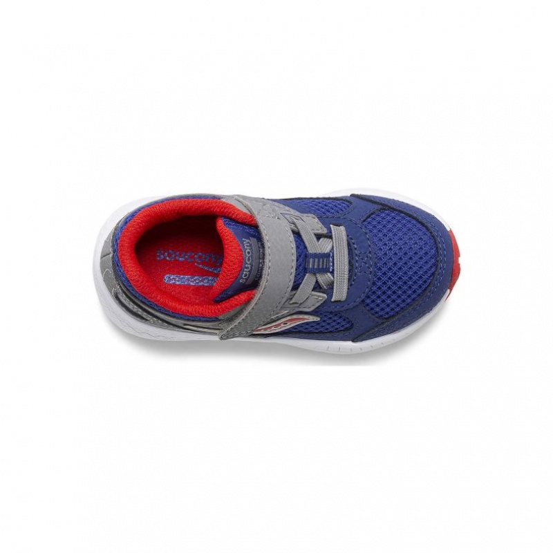 Saucony Cohesion 14 A/C Jr. Sneaker Kleine Kinder Navy Grau | BERLIN NCWZKG