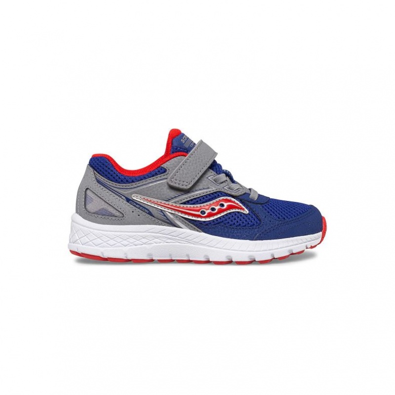 Saucony Cohesion 14 A/C Sneaker Große Kinder Navy Grau | BERLIN SXNWKV