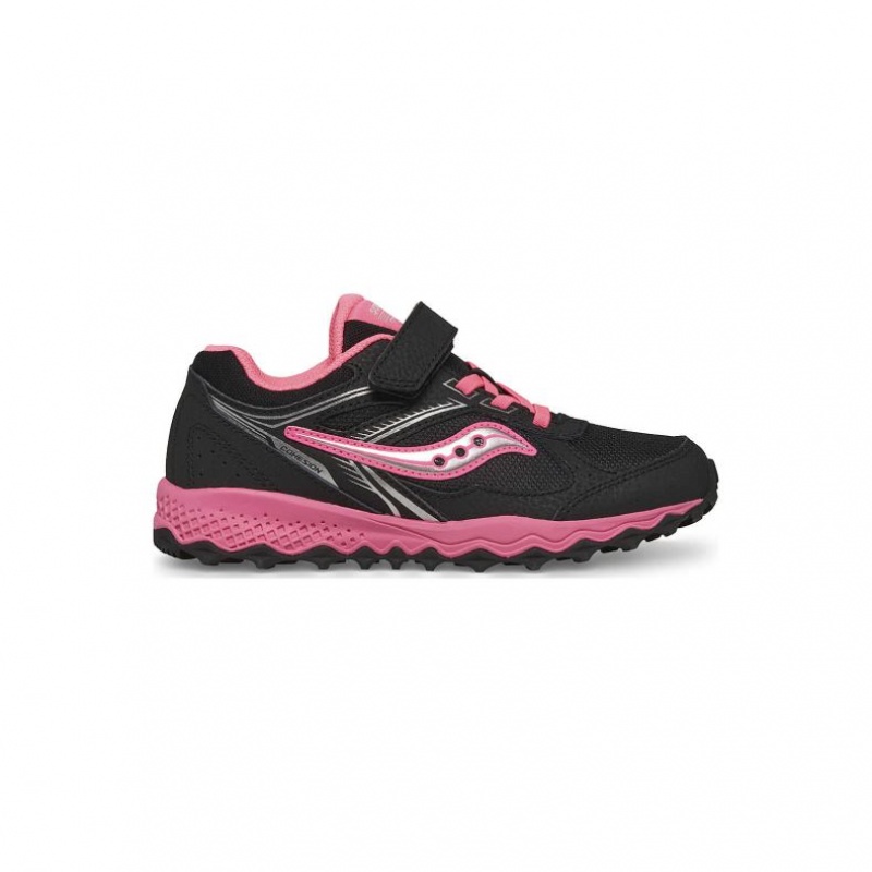 Saucony Cohesion TR14 A/C Sneaker Große Kinder Schwarz Rosa | BERLIN ASGRTY