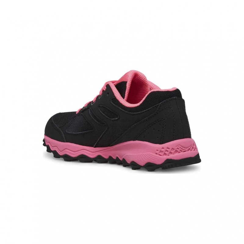 Saucony Cohesion TR14 Lace Sneaker Große Kinder Schwarz Rosa | BERLIN YKFVGC