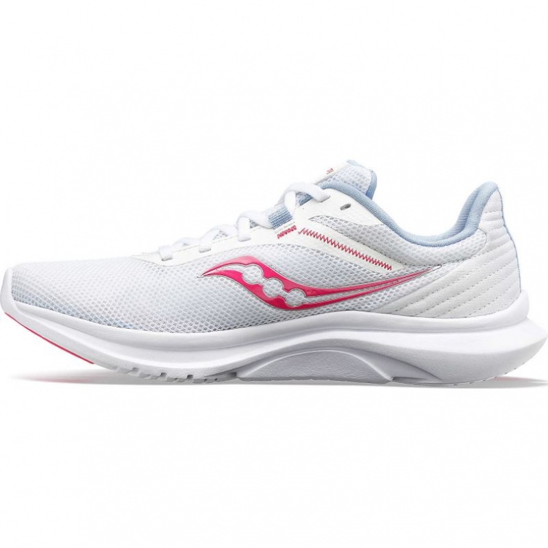 Saucony Convergence Laufschuhe Damen Weiß Rosa | BERLIN SZIGAD