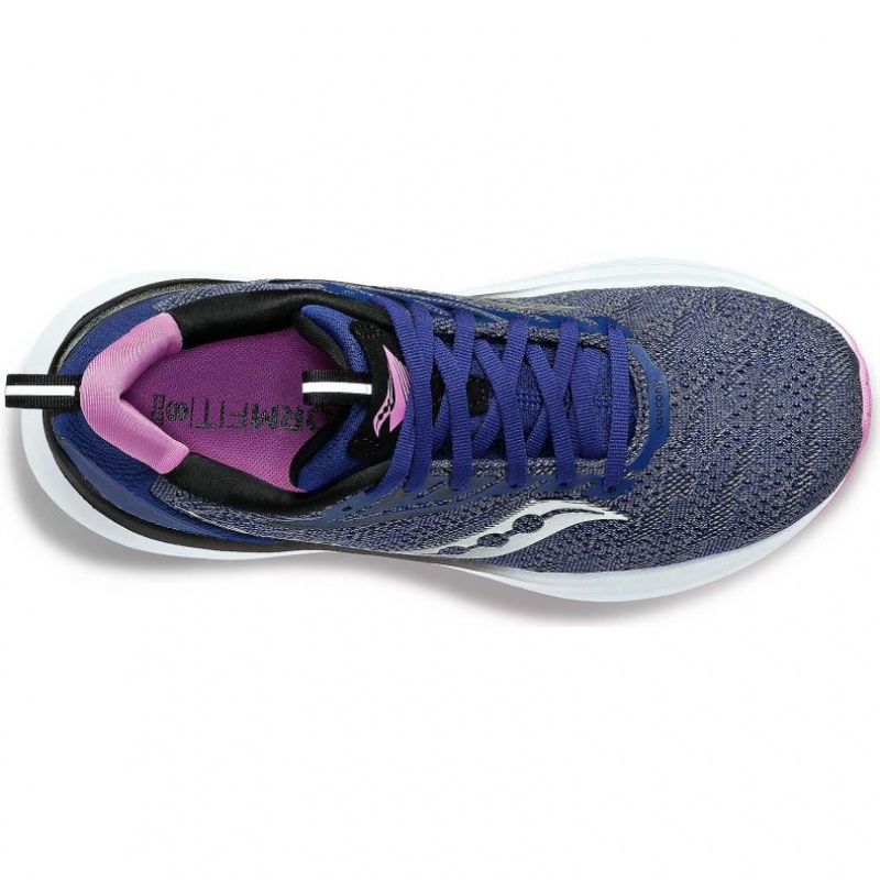 Saucony Echelon 9 Wide Laufschuhe Damen Indigo | BERLIN WSQYZI