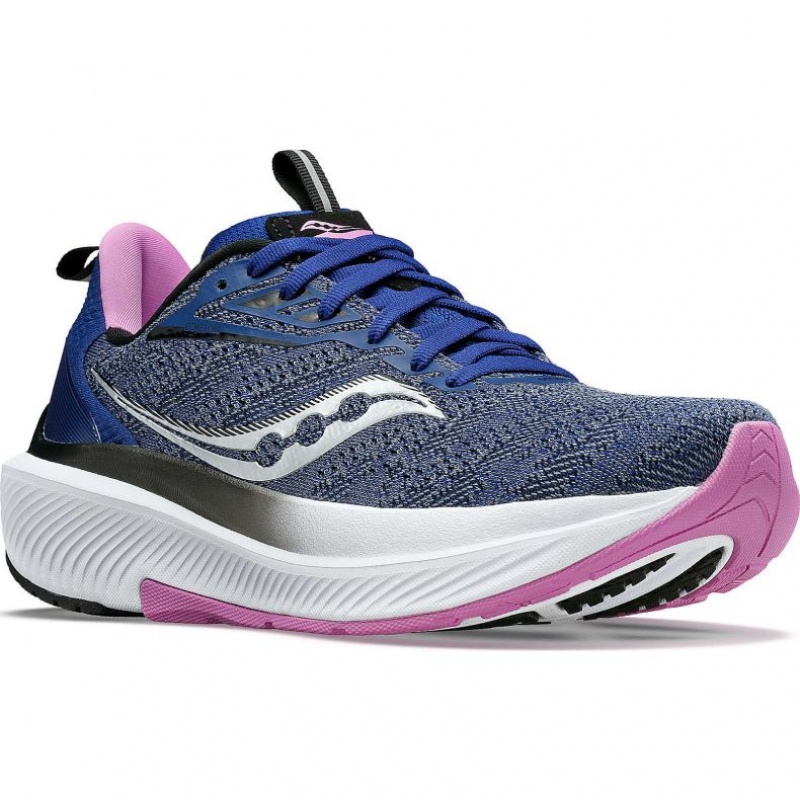 Saucony Echelon 9 Wide Laufschuhe Damen Indigo | BERLIN WSQYZI