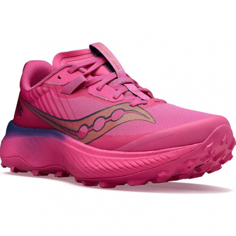 Saucony Endorphin Edge Laufschuhe Damen Rosa | BERLIN GICBYU