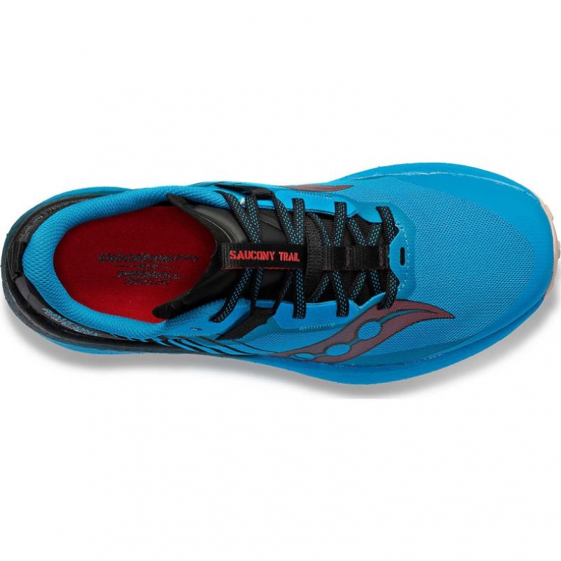 Saucony Endorphin Edge Trailrunning Schuhe Herren Blau | BERLIN LHVJOK