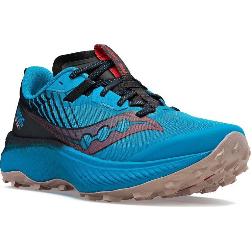 Saucony Endorphin Edge Trailrunning Schuhe Herren Blau | BERLIN LHVJOK