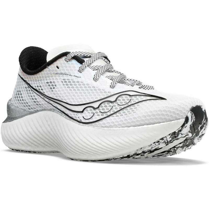 Saucony Endorphin Pro 3 Laufschuhe Damen Weiß | BERLIN LJDRVX