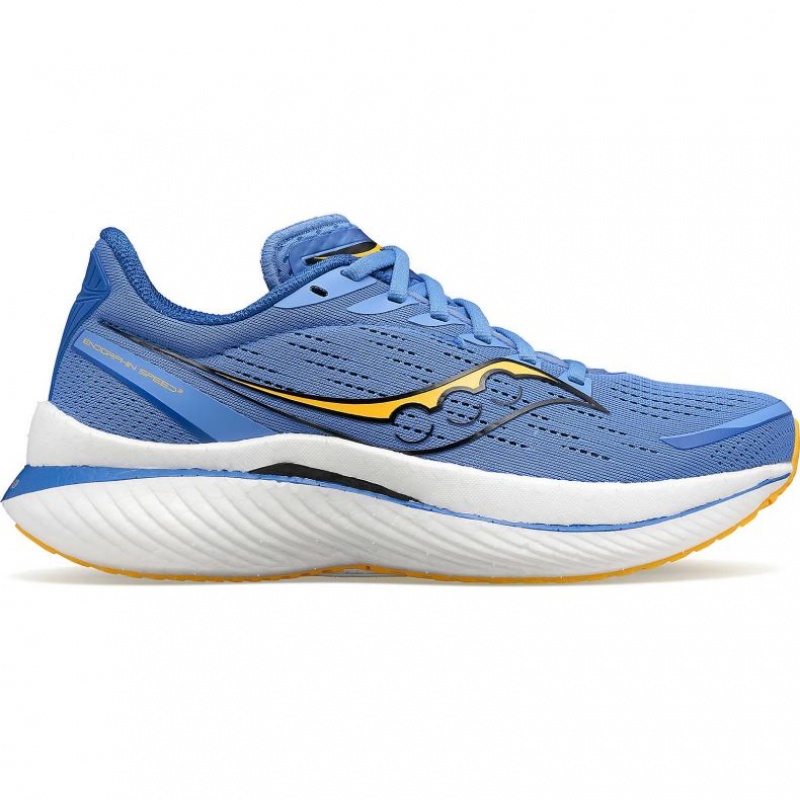 Saucony Endorphin Speed 3 Laufschuhe Damen Blau | BERLIN OAPJNU