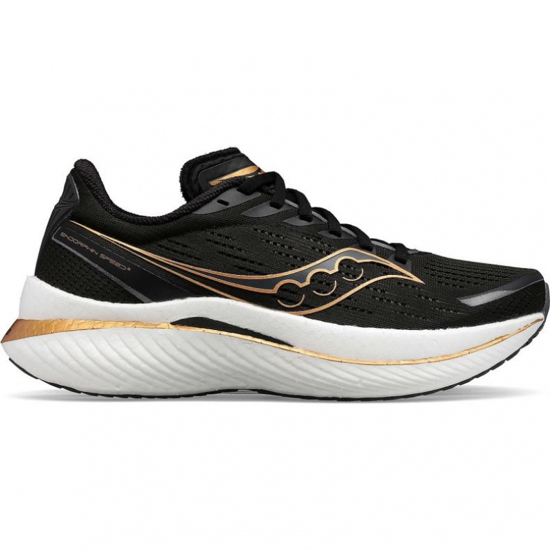 Saucony Endorphin Speed 3 Laufschuhe Damen Schwarz | BERLIN NCSEJU