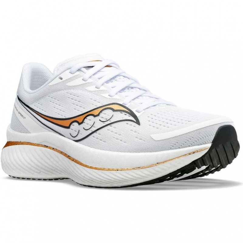 Saucony Endorphin Speed 3 Laufschuhe Herren Weiß | BERLIN ILMPRC