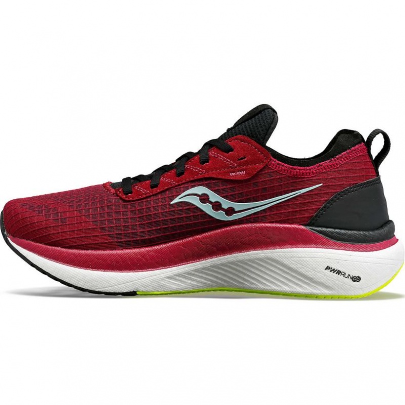 Saucony Freedom Crossport Laufschuhe Damen Rot | BERLIN WSJHFZ