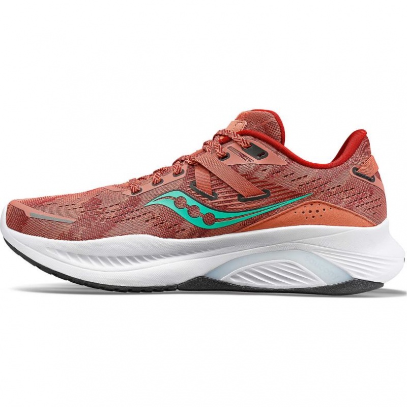 Saucony Guide 16 Laufschuhe Damen Koralle | BERLIN LJDVPG