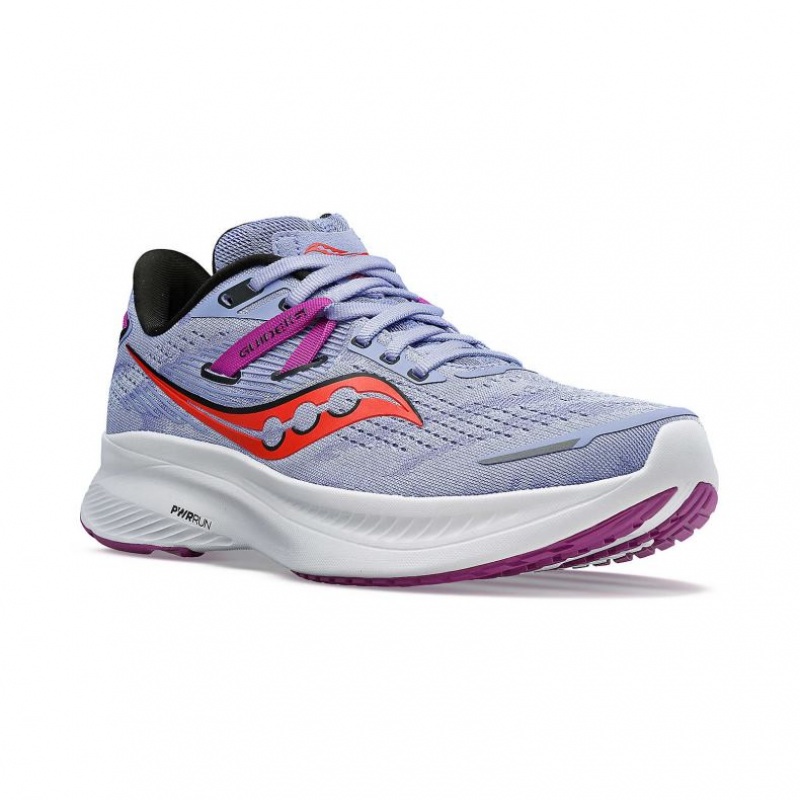 Saucony Guide 16 Laufschuhe Damen Lila | BERLIN WRSOHQ