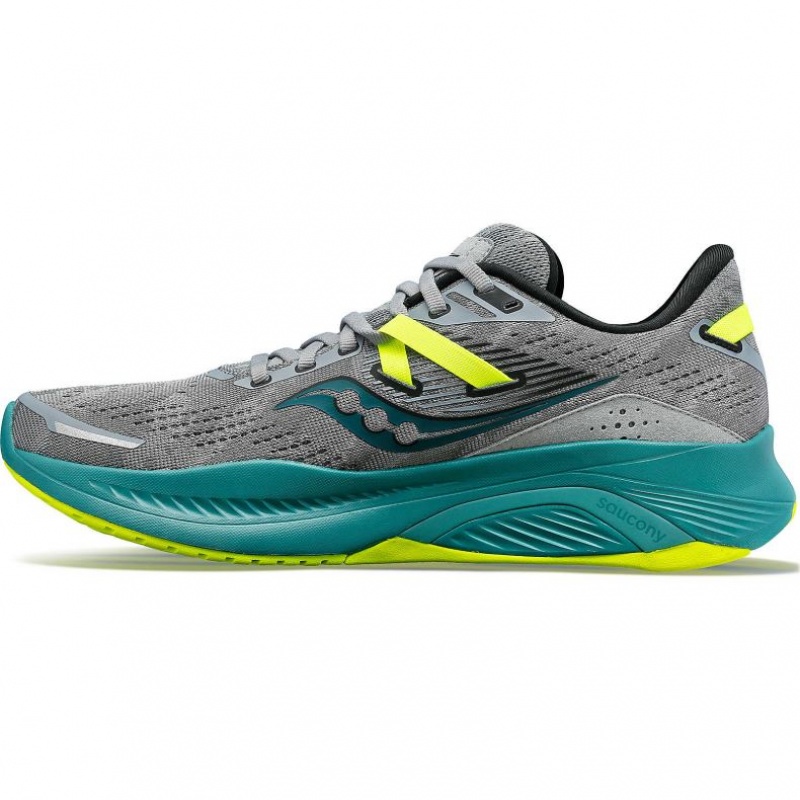 Saucony Guide 16 Laufschuhe Herren Grau Türkis | BERLIN DAZNCF